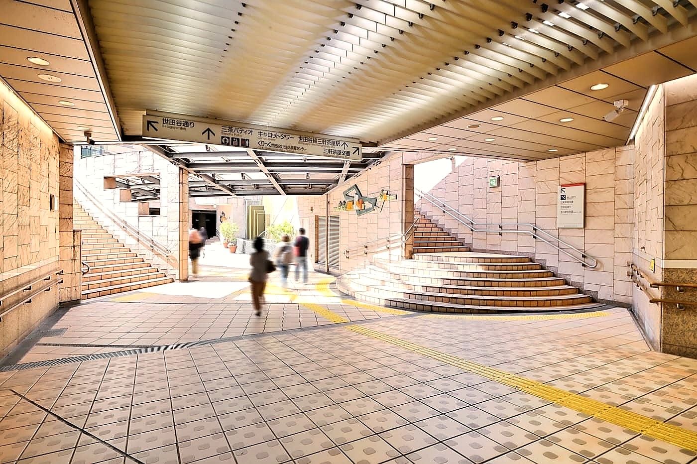 三軒茶屋周辺の都市導線